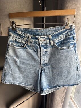 Old Navy Light Blue Washed Denim Shorts
